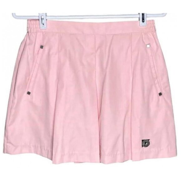 Light pink skort 6 EP Pro Pockets Pleats Attached shorts Tennis Golf Cotton bl - Picture 1 of 5